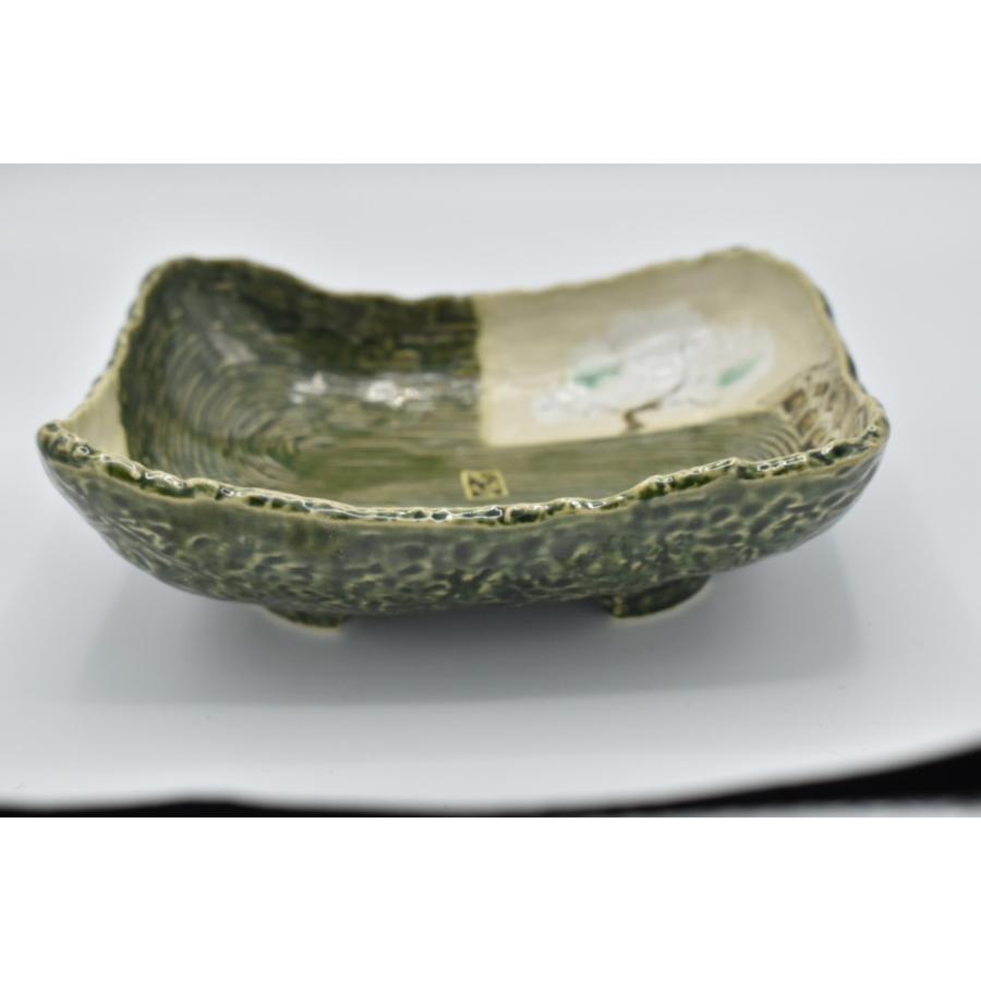 織部焼 鉢 桜 漬物鉢 現品限り item no.1f039 : ハマダヤ食器店 - 通販