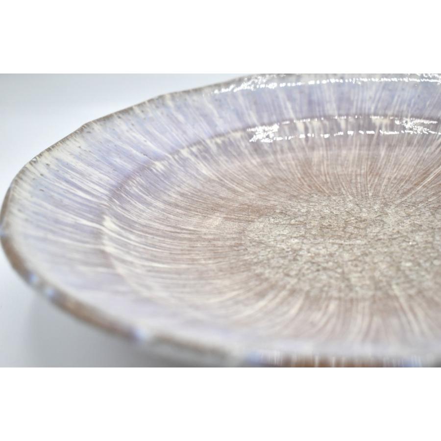 萩焼 皿 敬三作 光彩大皿 木箱入り item no.1f684 : ハマダヤ食器店