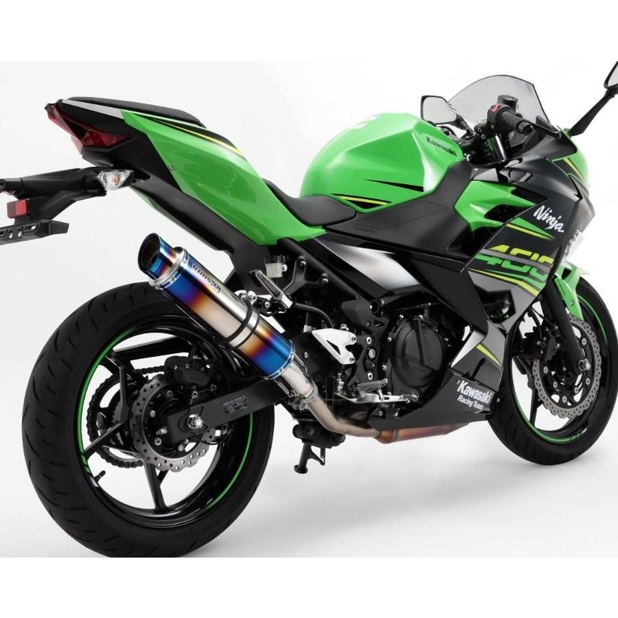 Ninja400（ニンジャ400）18年 R-EVO2 スリップオンマフラー ヒート