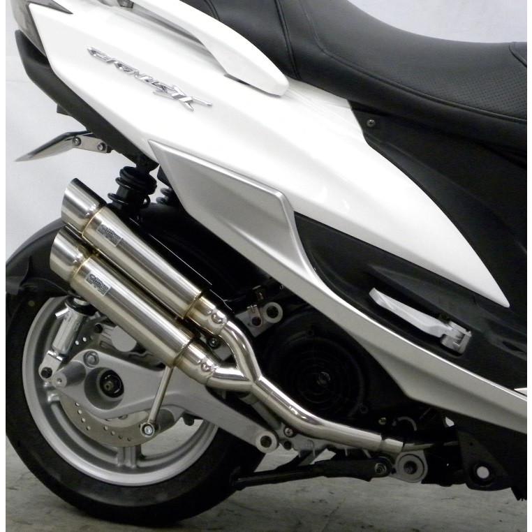 シグナスX（CYGNUS-X）4型 アトミックツインマフラー ポッパータイプ