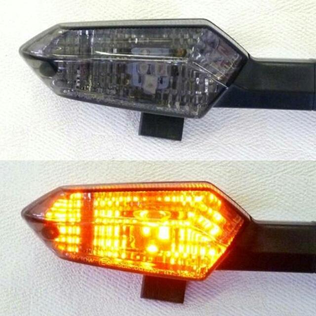 LEDスモークウインカーレンズセット ODAX（オダックス） ZRX1200 DAEG