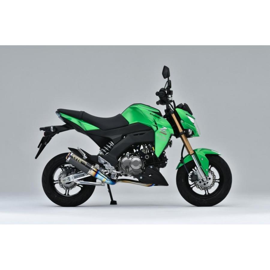 Z125PRO（プロ） GP-PERFORMANCE XL フルチタンマフラー OVER