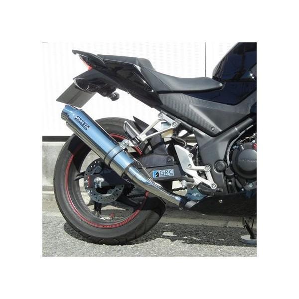 CBR250R（14年〜） リアエキゾーストマフラー ステンレス（ラウンド