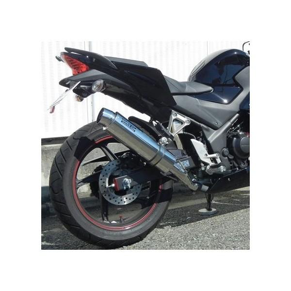 CBR250R（14年〜） リアエキゾーストマフラー ステンレス（ラウンド