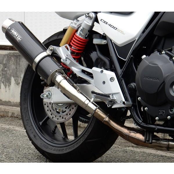 CB400SF・SB（EBL-NC42） ステンレスラウンドリアエキゾーストマフラー