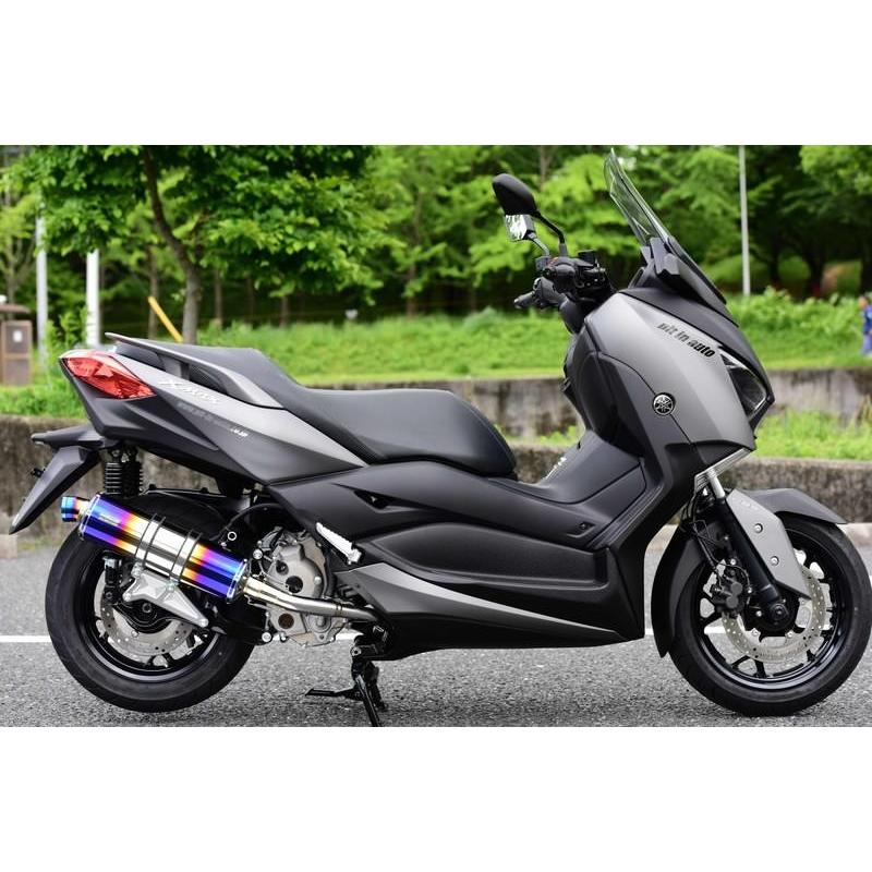XMAX250（2BK-SG42J）18年 R-EVO マフラー ヒートチタンサイレンサー