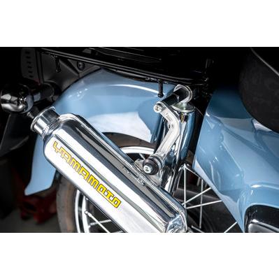 SUS UP アルミプレスサイレンサーマフラー YAMAMOTO RACING（ヤマモト