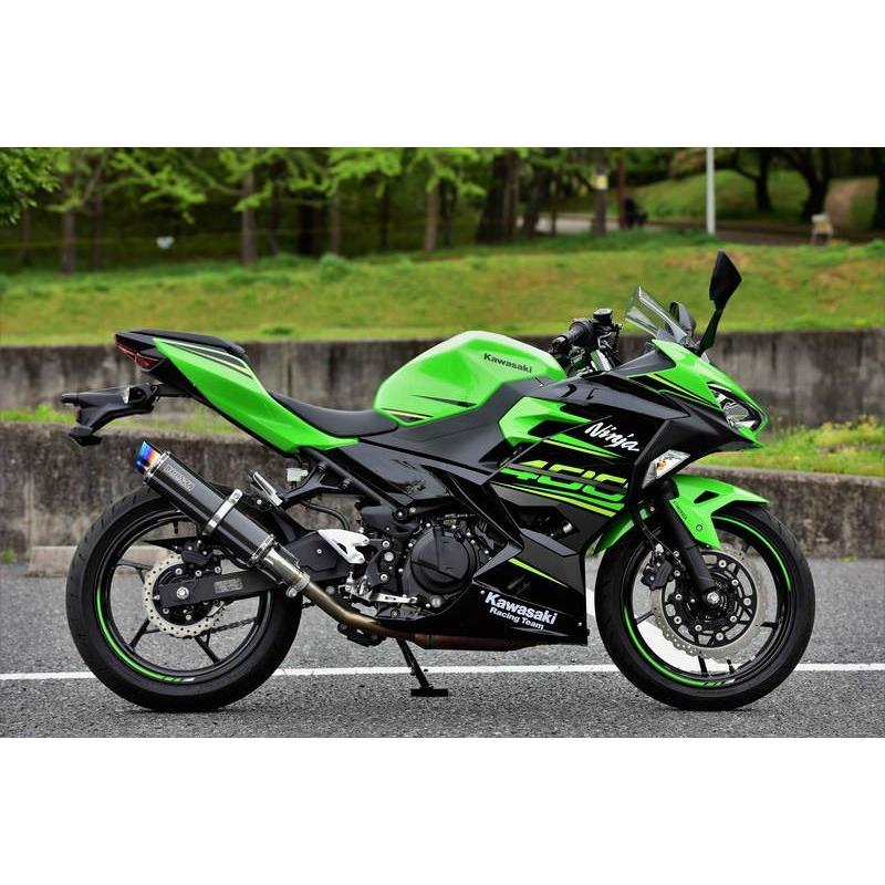 Ninja400（ニンジャ400）18年 R-EVO2 スリップオンマフラー カーボン