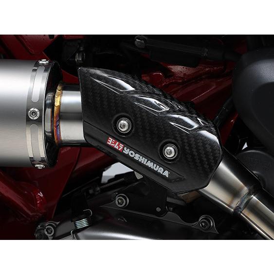 カーボンヒートガードSET TYPE-1 YOSHIMURA（ヨシムラ） CT125ハンター