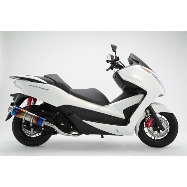 フォルツァSi（FORZA）MF12 SS400ヒートチタンマフラー SP 政府認証