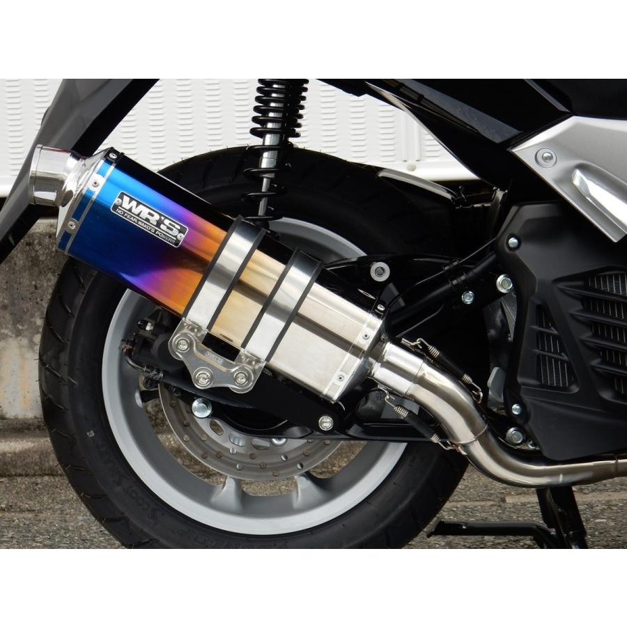 NMAX（エヌマックス）SE86J チタンオーバル 焼き色 フルエキゾースト