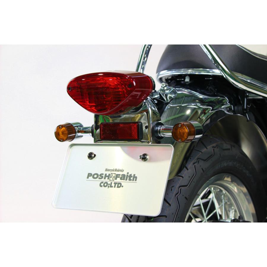 クラシカル 71タイプウインカーキット メッキボディ/オレンジレンズ