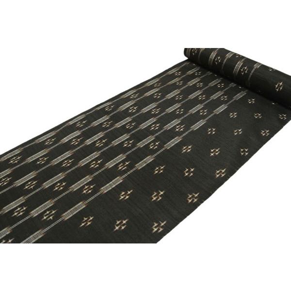 紬 小紋 米沢琉球絣紬 新品 経済産業大臣指定 伝統工芸品 置賜紬 米琉