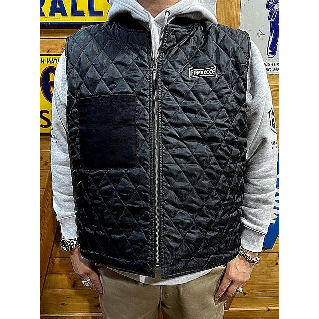 ファインシックス ベスト FINESIXXX OVAL LOGO DUCK & QUILTING 2WAY