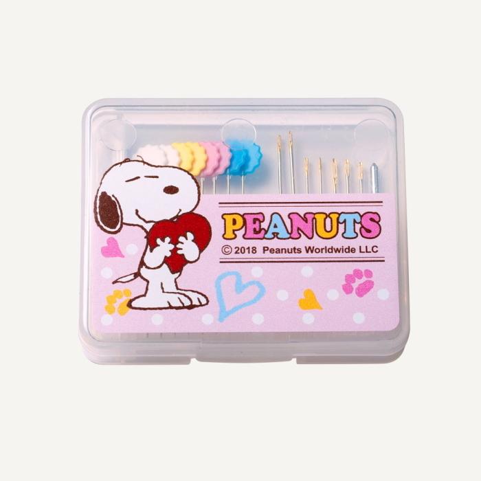 ニードルセット スヌーピー プラケース No. 8581 針セット ソーイング