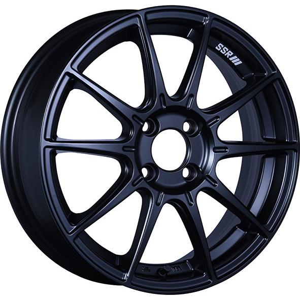 SSR SSR GTX01 16インチ 6.5J +42 4-100 フラットブラック4本で送料