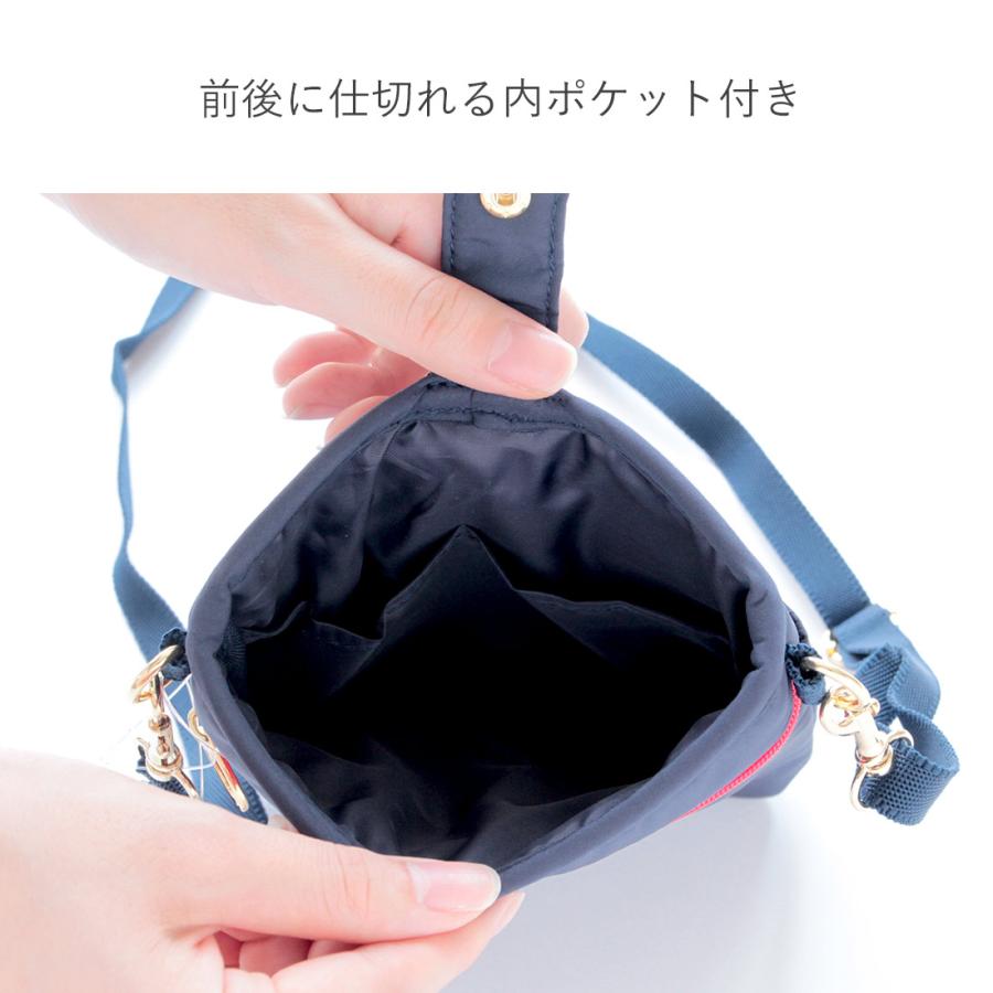 Kitamura（キタムラ） ショルダーポーチ 0001 ネイビー : ハンカチーフ