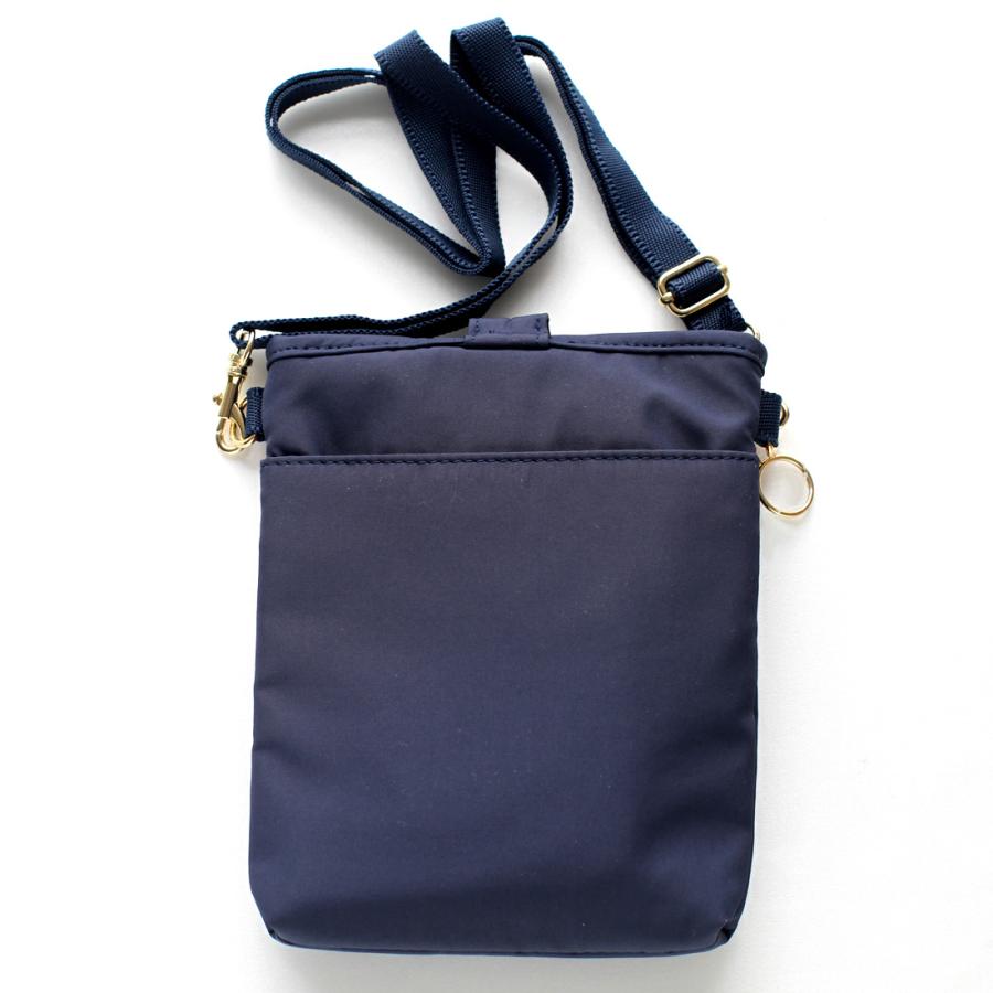 Kitamura（キタムラ） ショルダーポーチ 0001 ネイビー : ハンカチーフ