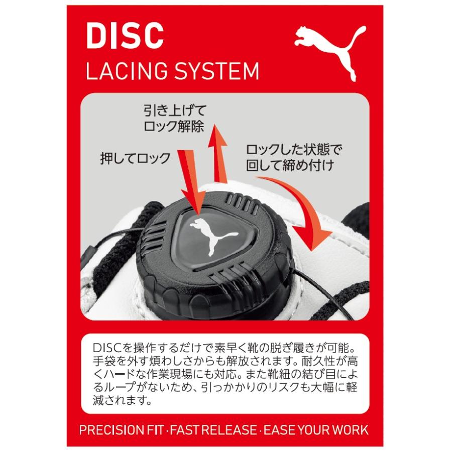 PUMA（プーマ） 在庫あり PUMA SAFETY 作業用靴 安全スニーカー