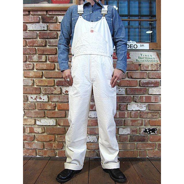 ヘッドライト オーバーオール HEADLIGHT WHITE BOAT SAIL DRILL