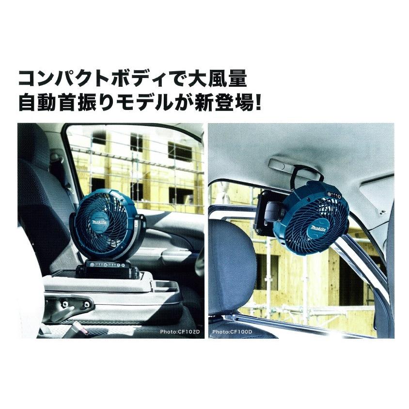 マキタ（makita） 充電式ファン/羽根径180mm 14.4V/18V 自動首振り
