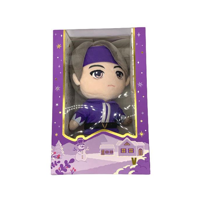 BTS 防弾少年団 TinyTAN 公式 ぬいぐるみ WINTER VER / PURPLE HOLIDAY