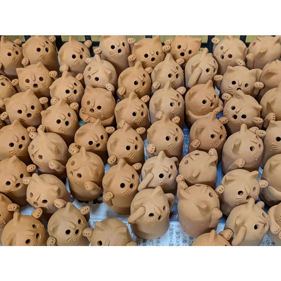 開運 ねこはにわ 猫埴輪 招き猫タイプ : はにわ処さかもと - 通販