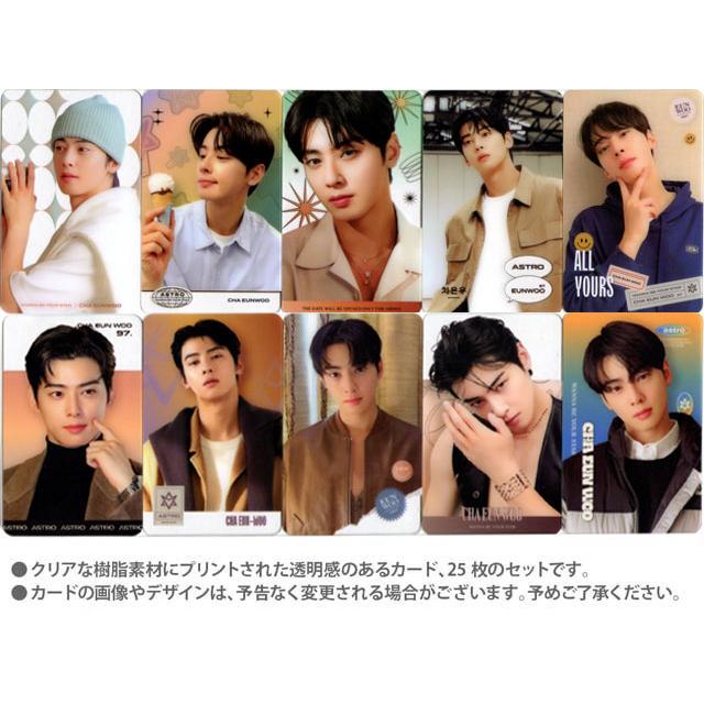 送料無料・速達】チャウヌ (ASTRO/アストロ) グッズ - 透明 フォト