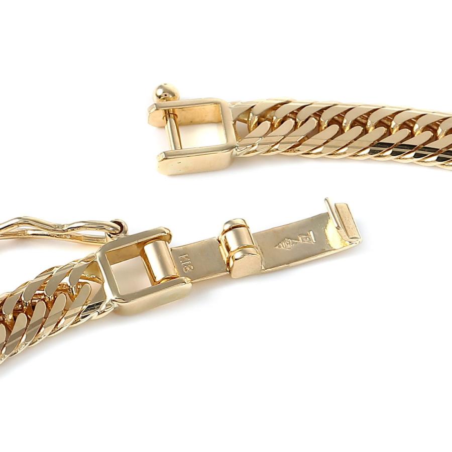 18金 喜平アンクレット Mカット トリプル 11g 23cm チェーン 造幣局