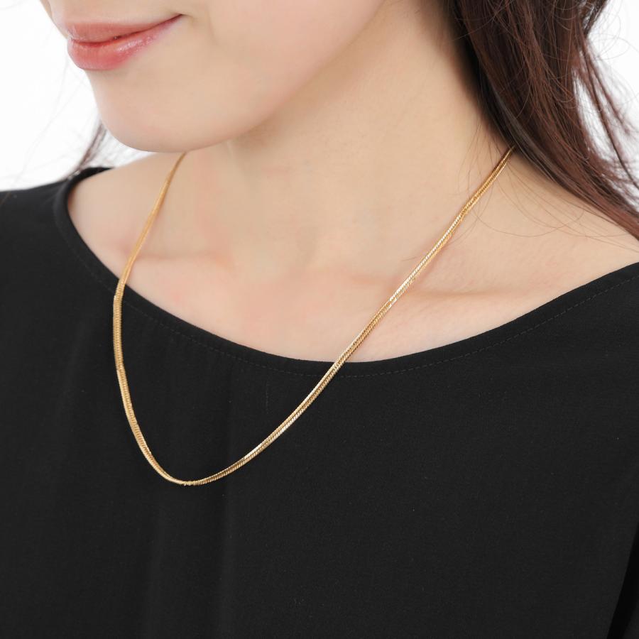 18金 喜平ネックレス 8面トリプル 11g 45cm ゴールド メンズ