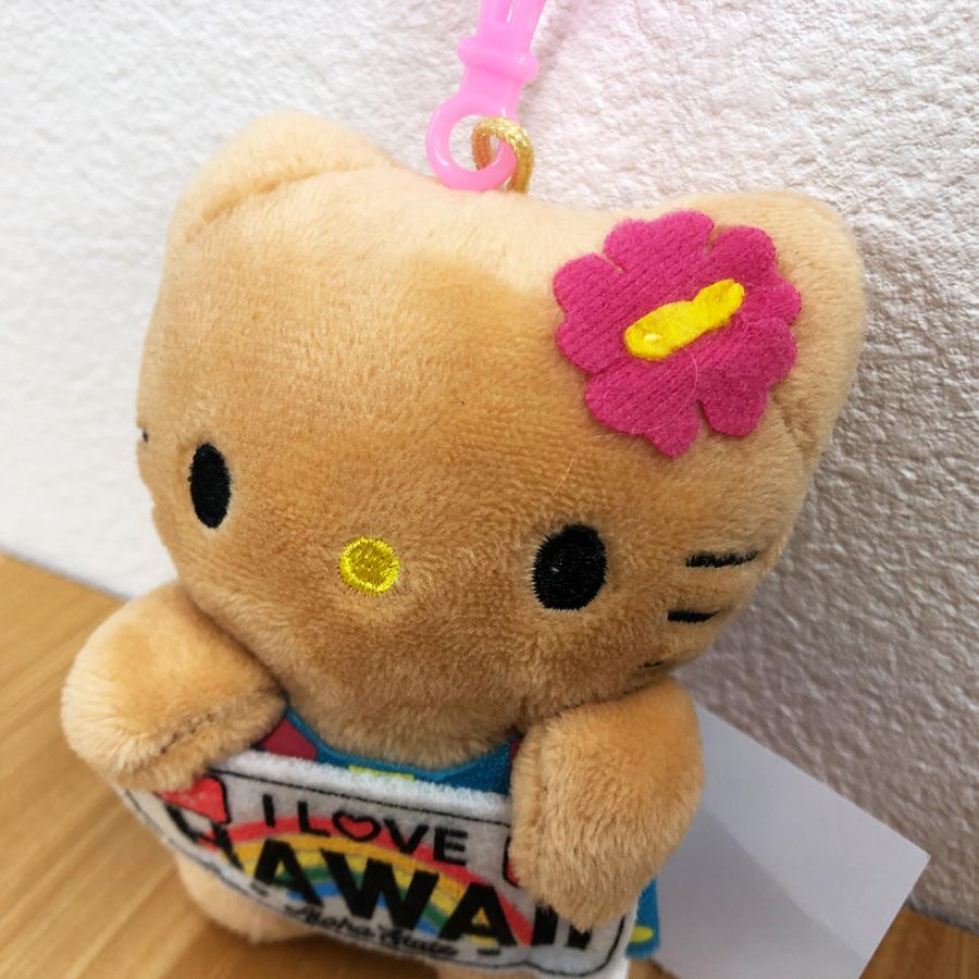 ハローキティ キーホルダー 日焼けキティ ハワイアン雑貨 キティちゃん