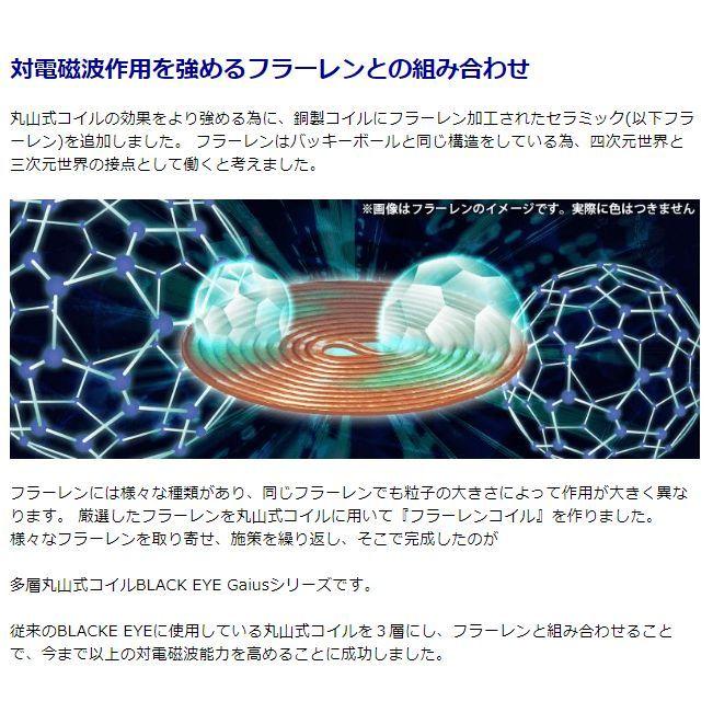 送料無料】ブラックアイ ガイアスネックレス 電磁波対策 電磁波 丸山式
