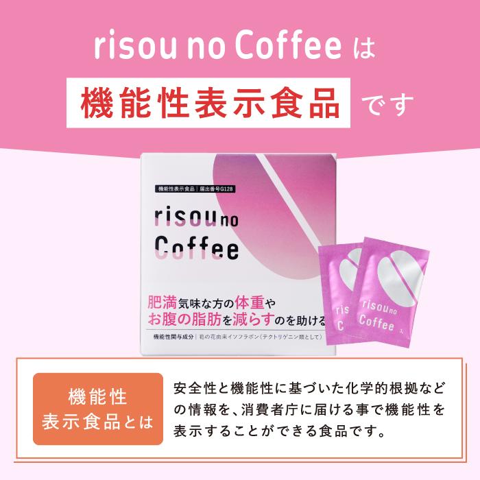 ファンファレ risounoCoffee りそうのこーひー 14包入 葛の花由来