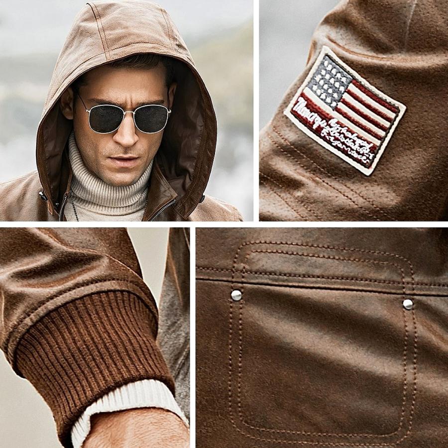 送料無料!】フード着脱可能! 全10サイズ メンズ リムーバブルフード