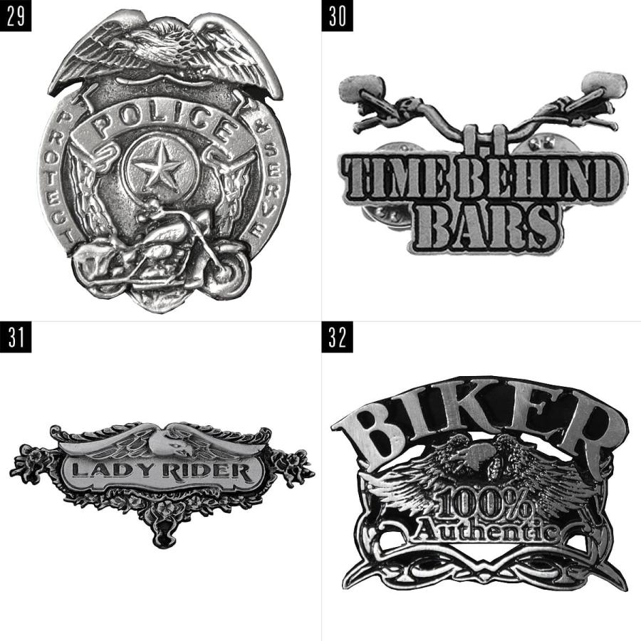 米国直輸入! 全20種類! ホットレザー オリジナルデザインバイカー