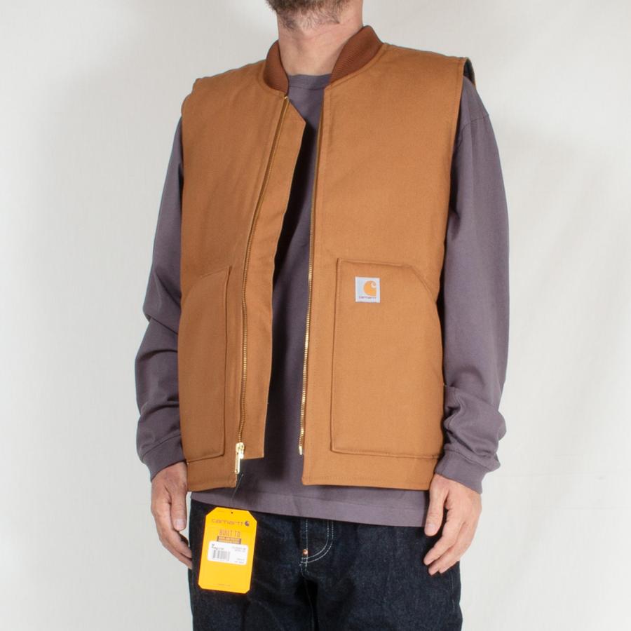 Carhartt（カーハート） V01 ダックベスト 中綿 キルティング ワーク