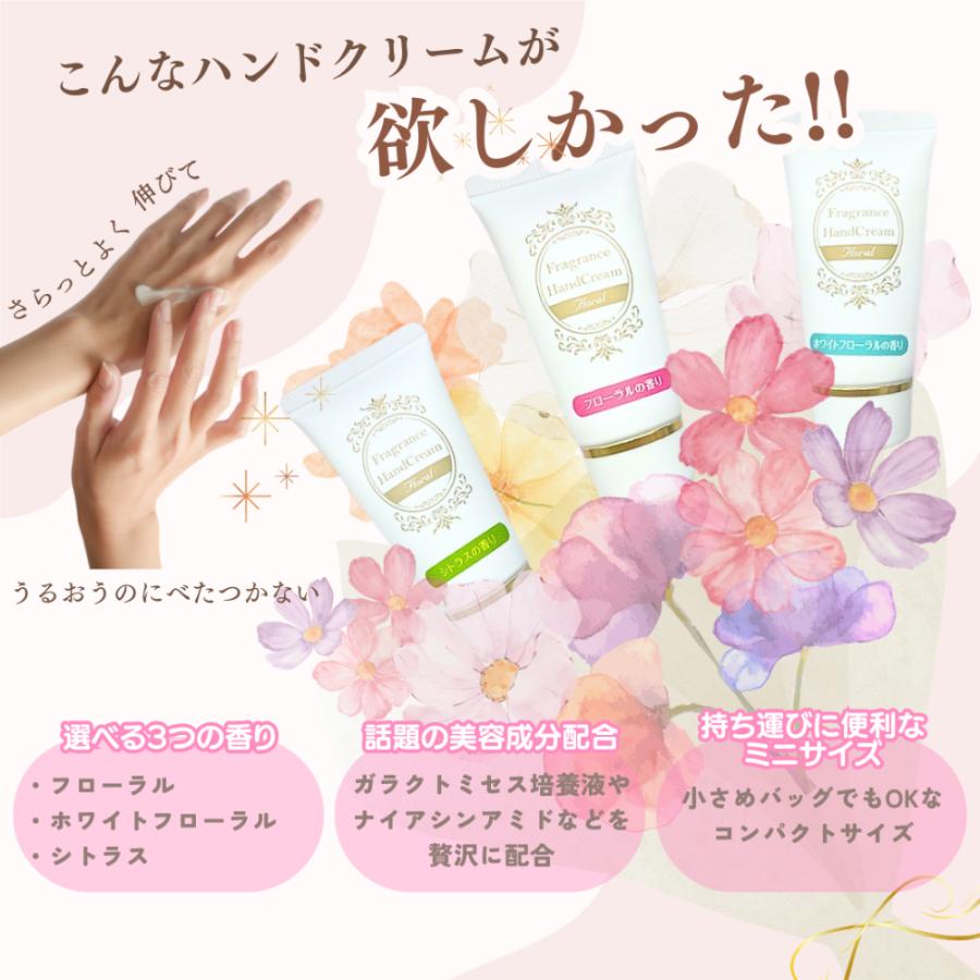 フレグランス ハンドクリーム 〈シトラスの香り〉20g ガラクトミセス