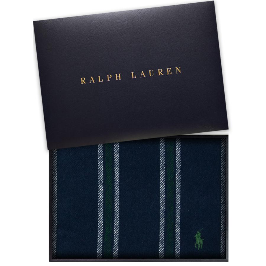 新品ラルフローレンRalph Laurenハーフコットンブランケット2枚