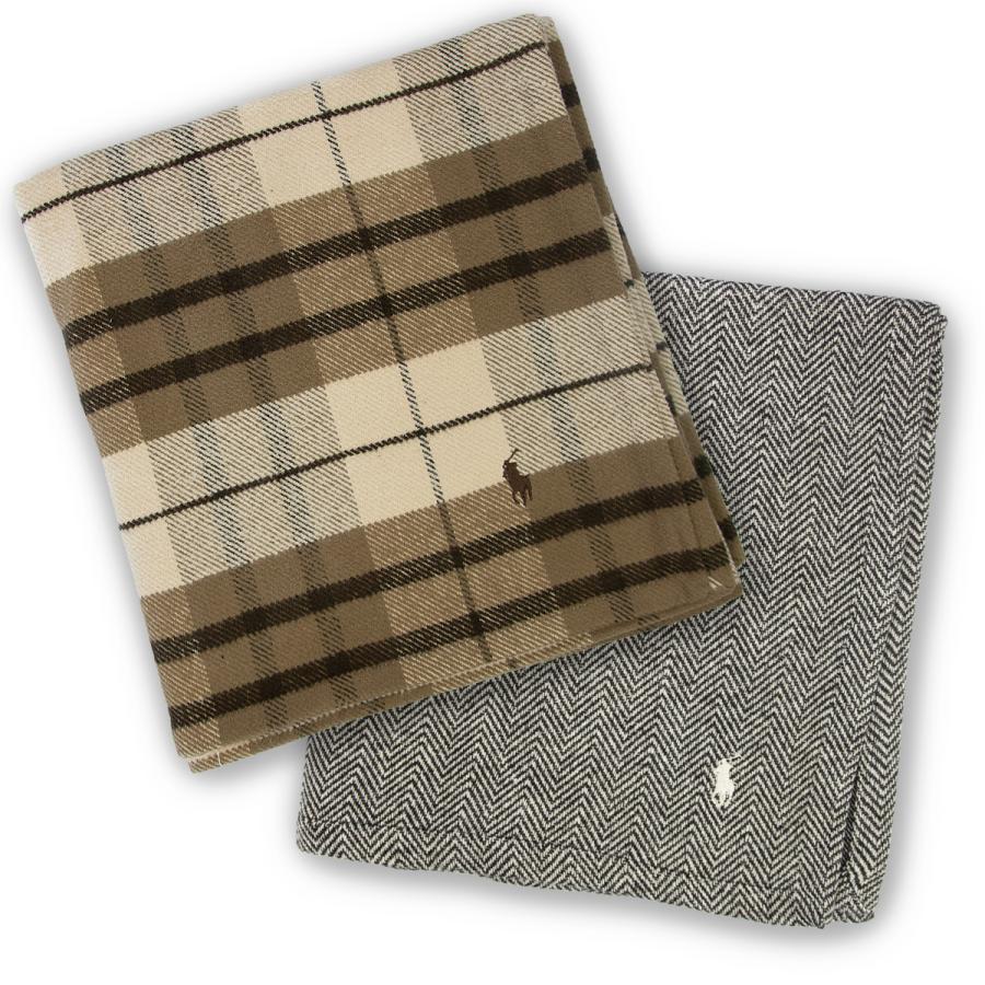 タグ付き新品未使用】ラルフローレン ブランケット2枚セット POLO