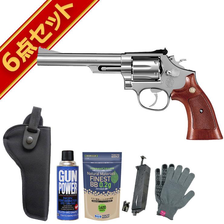 TOKYO MARUI（東京マルイ） S&W M66 6インチ ステンレス ガス