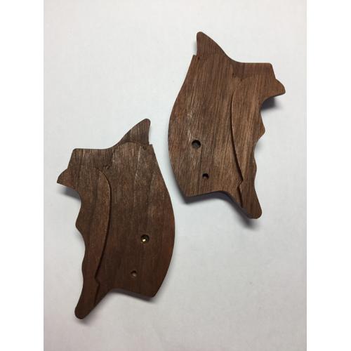 タナカワークス 木製グリップ SW M360J SAKURA 用（アメリカン