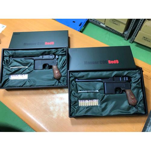 アクション モーゼル C96 レッド9 HW マットブラック（ダミーカート