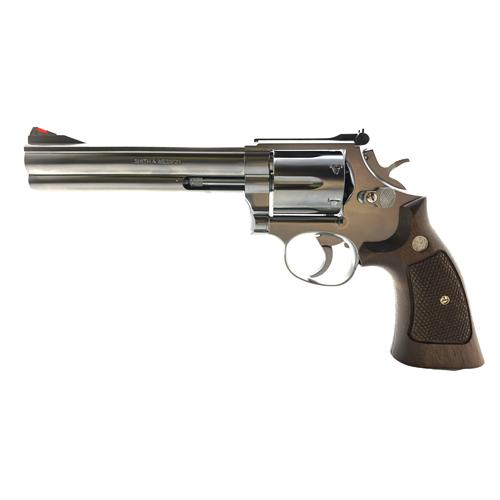 マルシン工業 マルシン S&W M686 木製グリップ ABS シルバー 6インチ