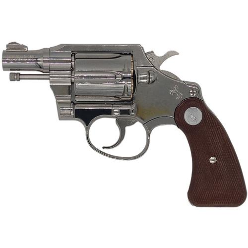 タナカワークス コルト ディテクティブ R−model ニッケルフィニッシュ