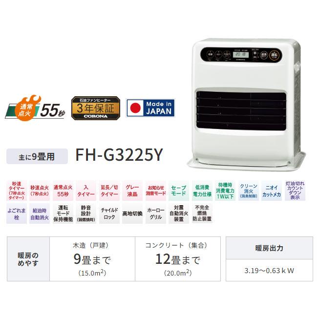 CORONA（コロナ） （2025年モデル）CORONA 石油ファンヒーター G32