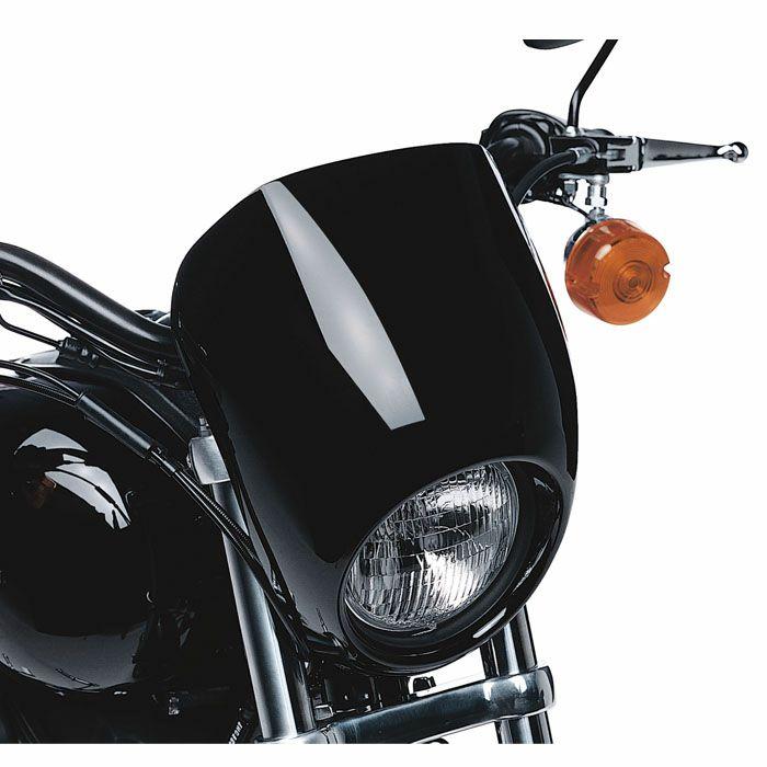 ハーレー純正 ヘッドライトバイザー プライム(無塗装) スポーツスター