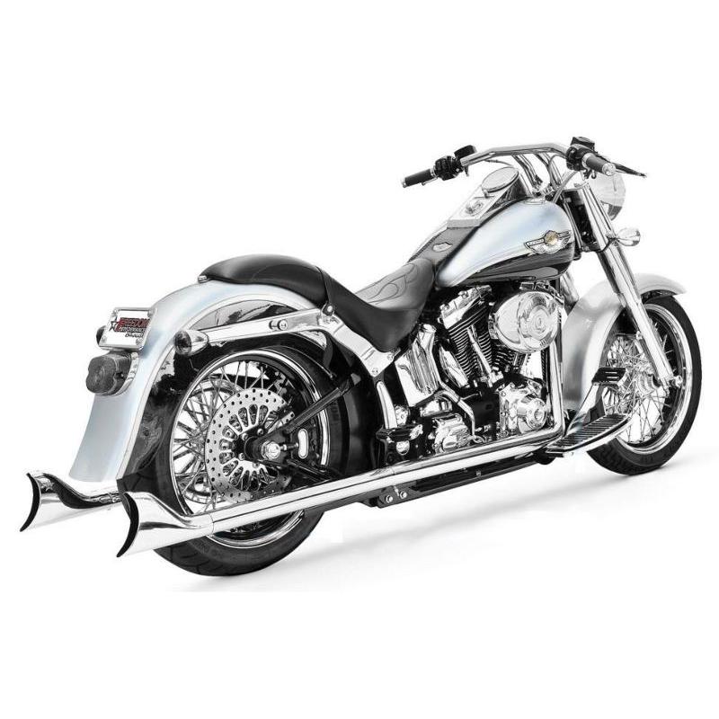 Freedom Performance 両出しフィッシュテイル・マフラー 32インチ