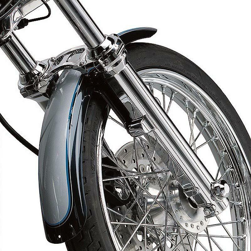 クリアキン 7202 フロントフォーク・クロームカバー＆フォークブレース