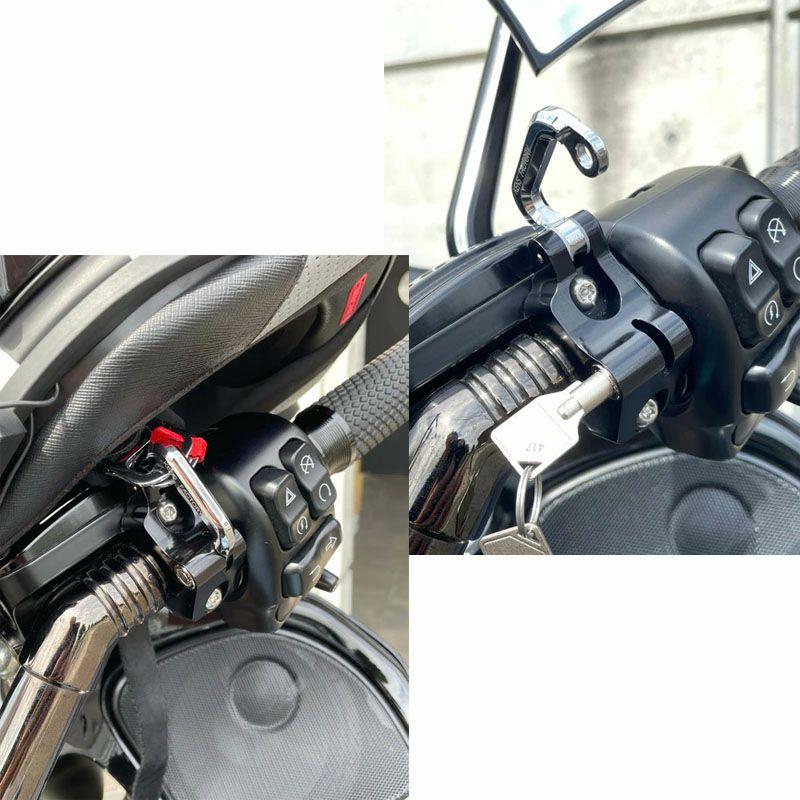 ネクストレベル ハンドルバー パーチクランプ ヘルメットロック