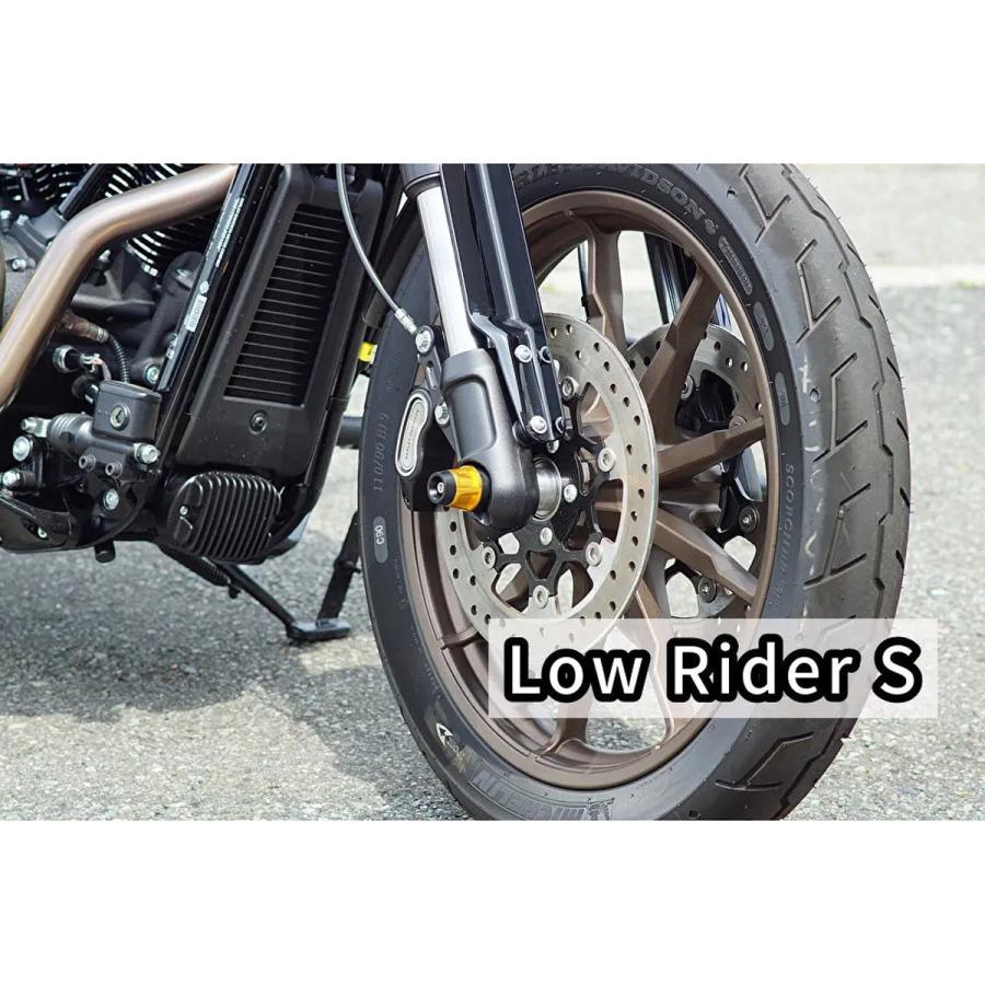 M8ソフテイル ローライダーS/ST、FXDR114 フロントアクスルカバー